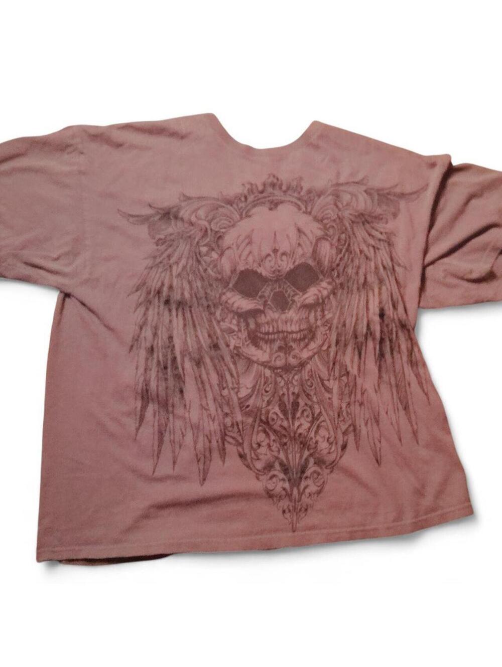 Mma Elite Men's Pink and Brown Tshirt